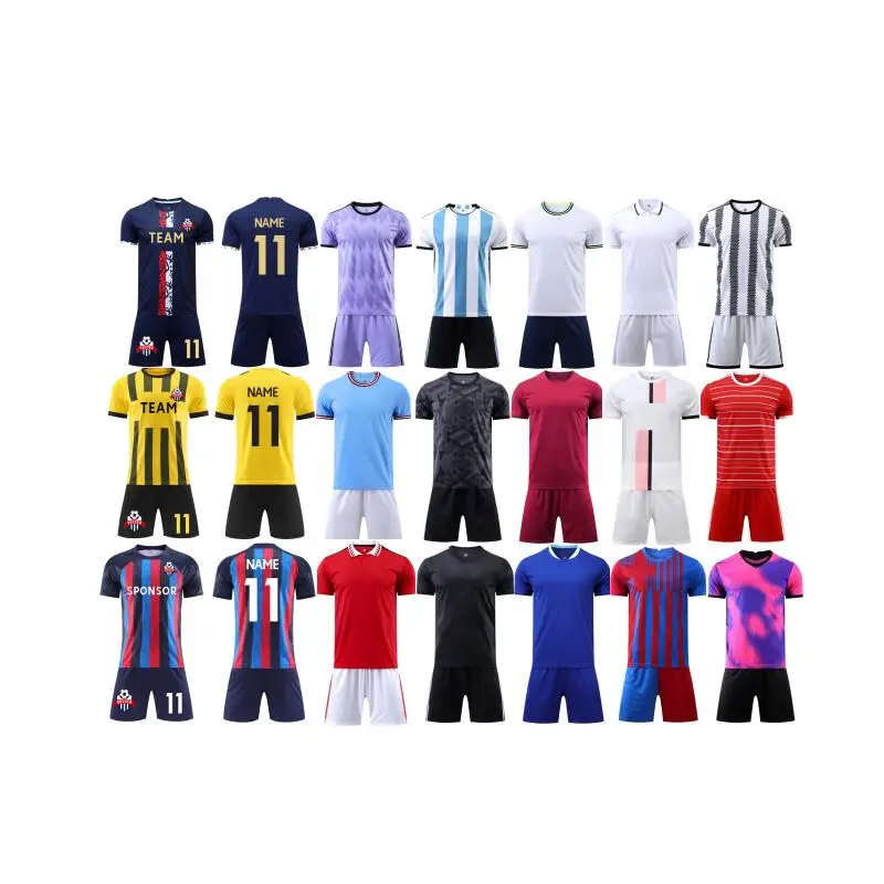 2022 2023 New season wholesale cheaper football kits mens soccer kit kid soccer kit