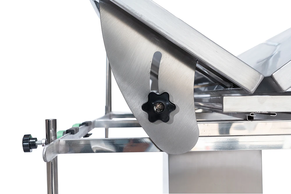 High quality stainless steel electric vet animal pet hospital surgical operation operating table with temperature control