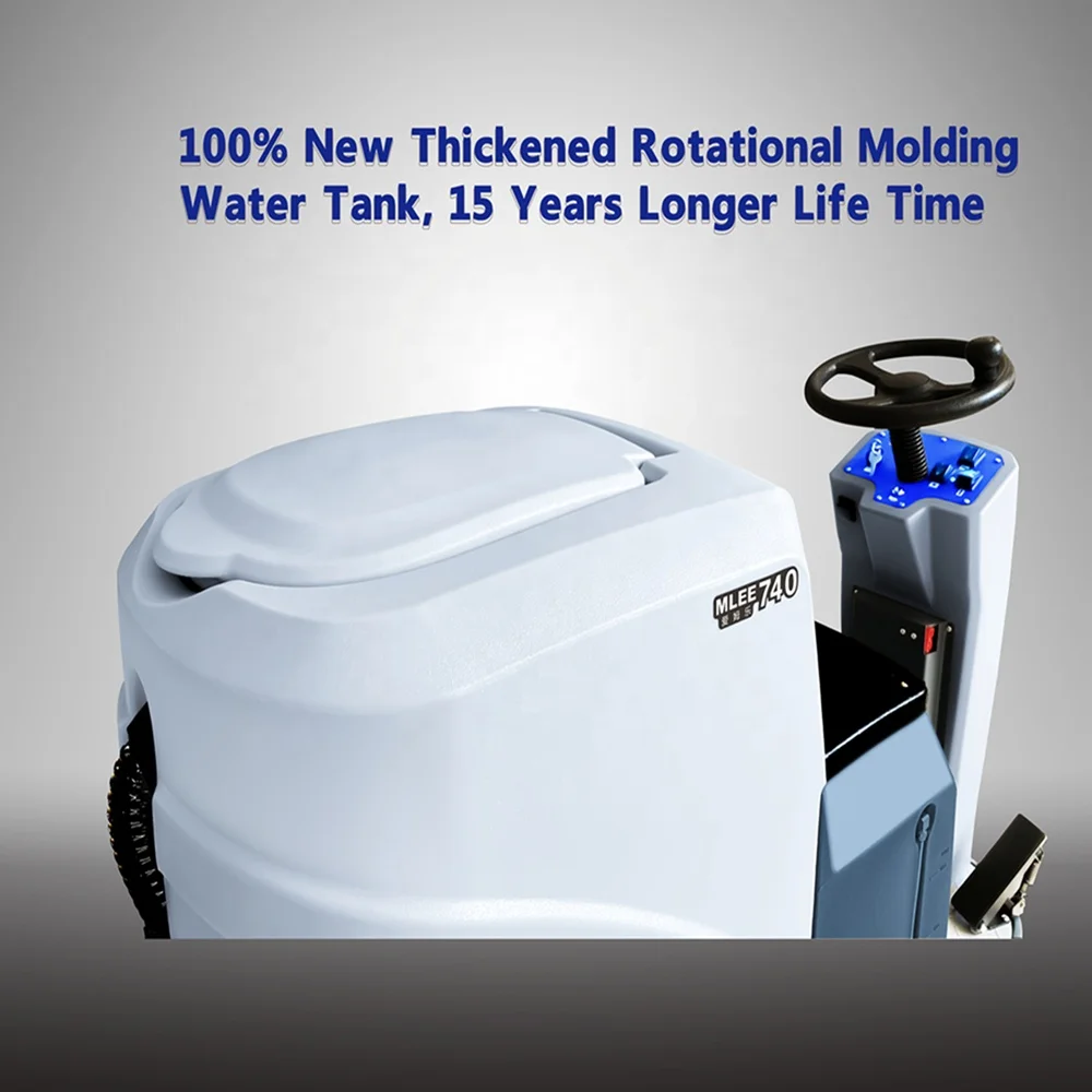 MLEE-740MINI Floor Cleaning Industrial Auto Scrubber Dryer Wet Dry Automatic Floor Scrubber Machine