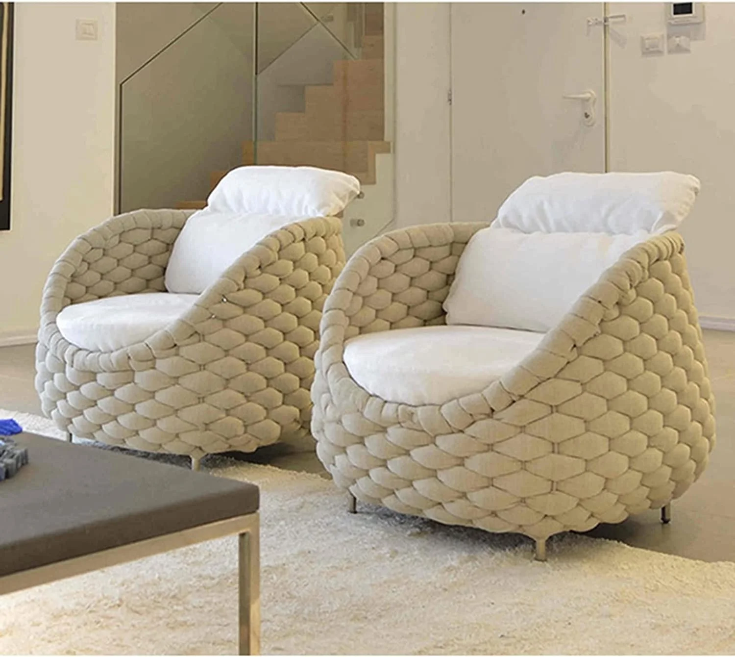 Modern Design Cheap Price Outdoor Garden Wicker Furniture All Weather Outdoor Sofa
