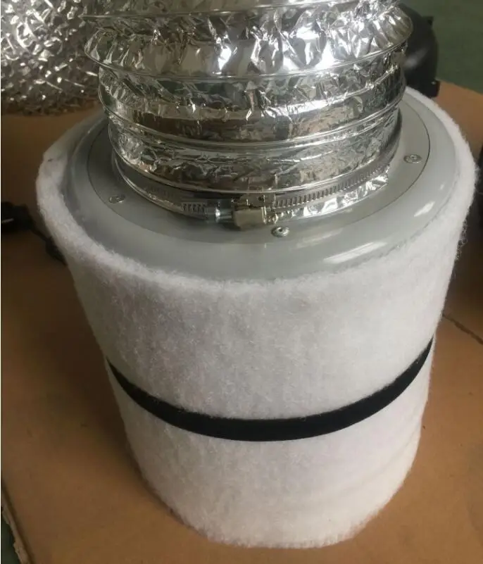 mini activated 10 inch 250mm carbon air filter made in China