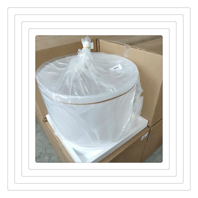 Поющая чаша из непрозрачного молочного хрусталя, 24 дюйма