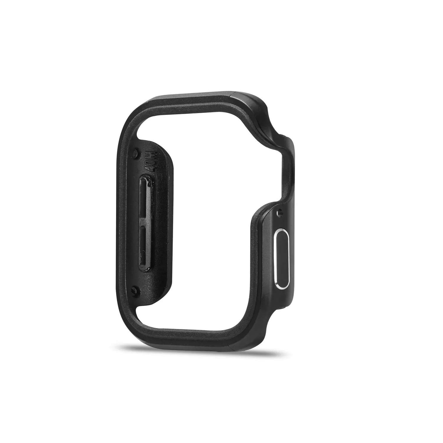Aluminum Alloy Screen Protector Watch Case TPU 2 in 1 Metal Frame Cover for Apple watch 40mm 44mm High Quality Shockproof Cover