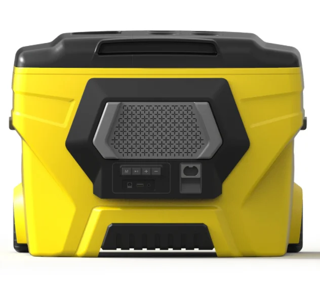 
Hard Cooler with Speaker/Power Bank/Bottle Opener 