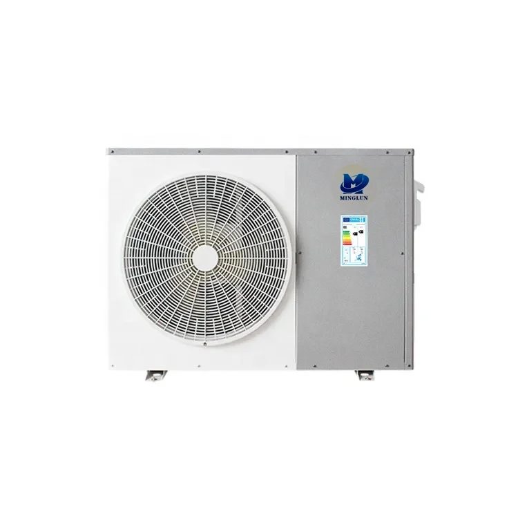 Minglun Low Temp -25 degree R290 Erp A+++ WIFI controller heating cooling EVI inverter heat pump