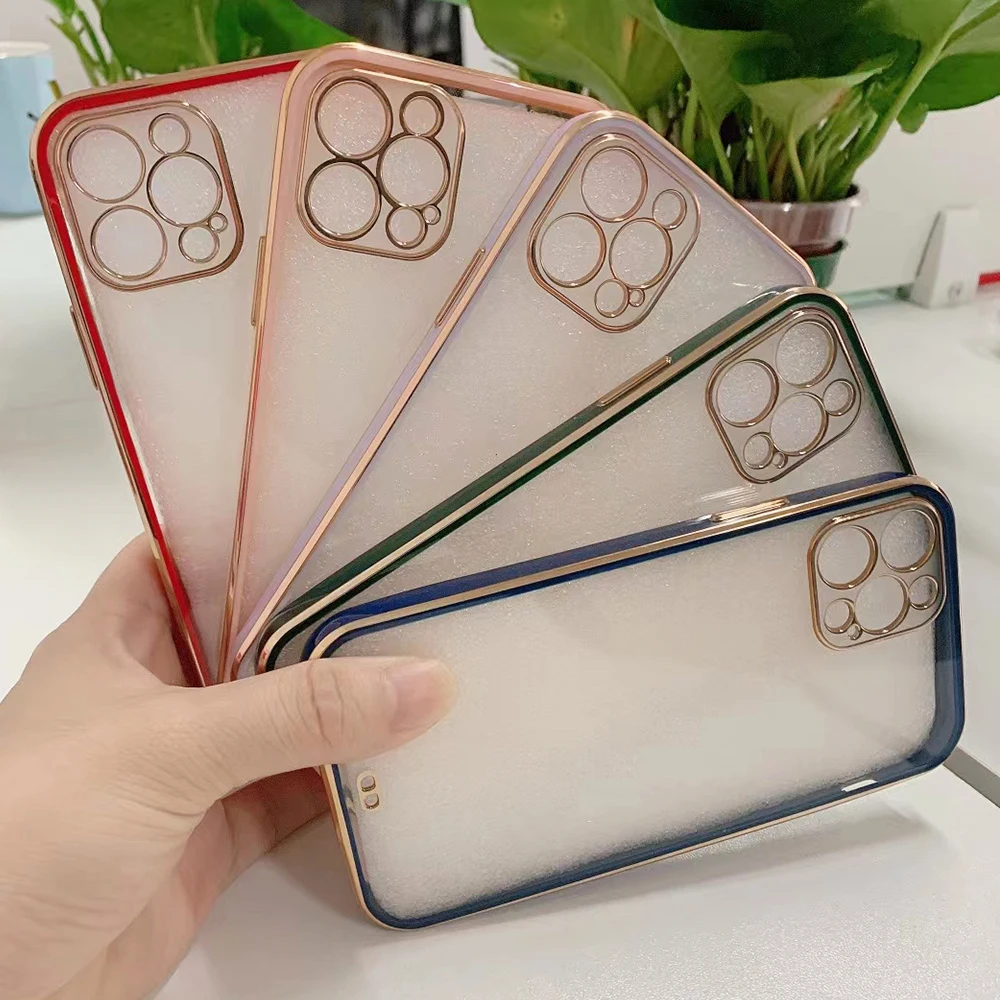 Low MOQ For Oneplus nord CE 2 case plating cell phone case in stock soft TPU electroplating phone cover for Oneplus Nord