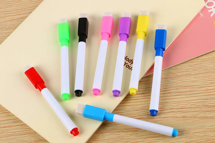 Kids Dry Erase Board Pen Whiteboard Marker with Eraser