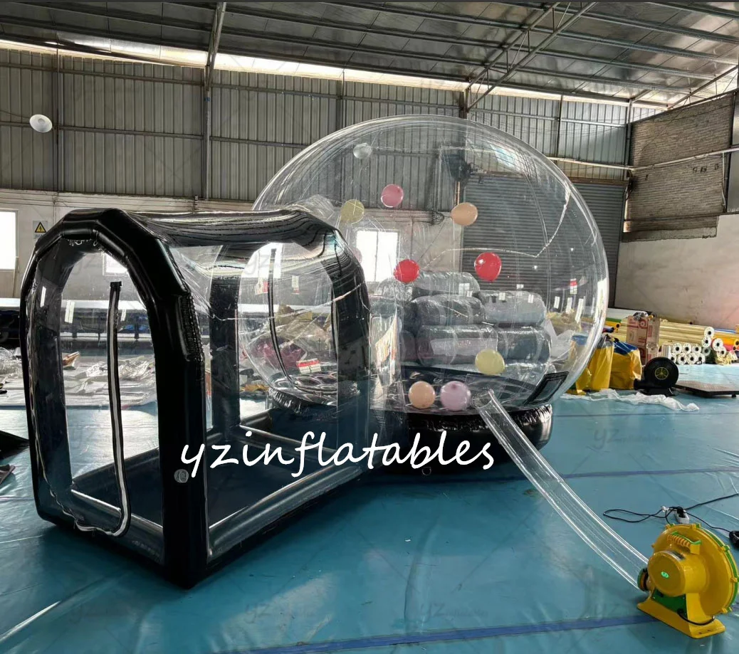 High quality black bubble house inflatable bubble balloons