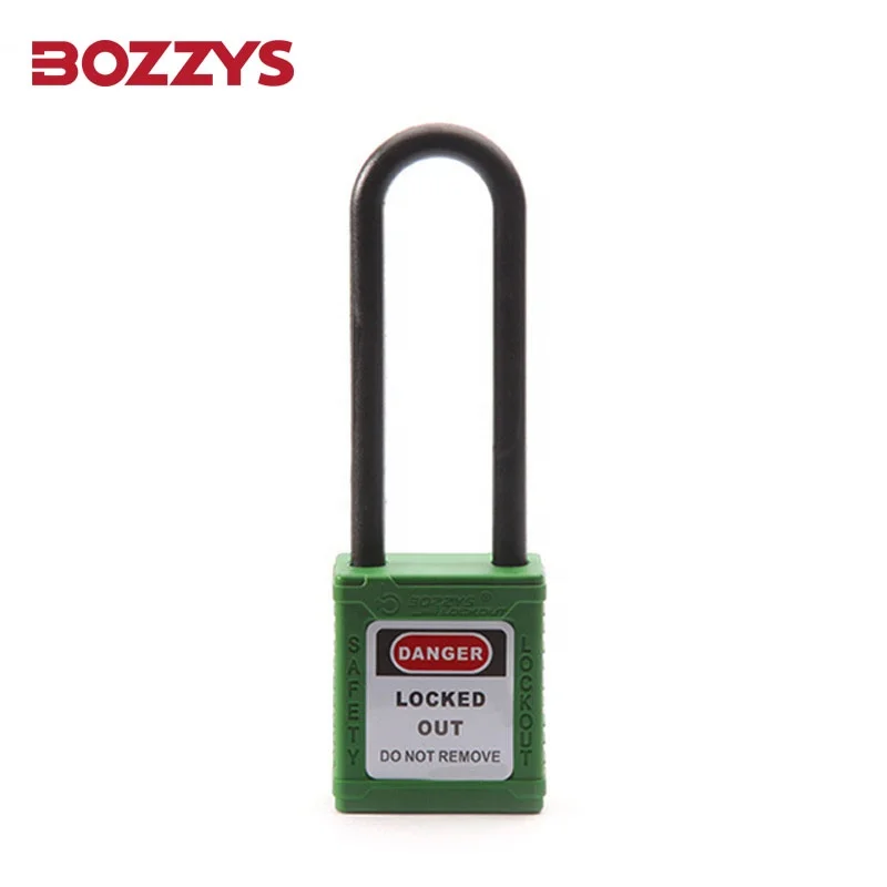 BOZZYS 76 мм нейлоновые пластиковые защитные замки с мастер-ключами для капремонта блокировочного