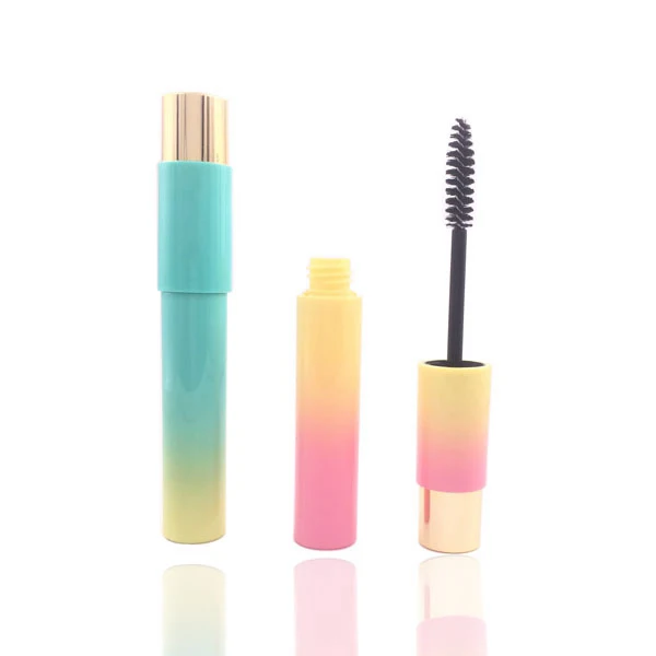 Пустые туши для туши с градиентными цветами и кисточками