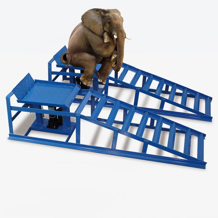 Low Profile Hydraulic Vehicle Hydraulic Steel Car Ramp Jack Lift Lifter