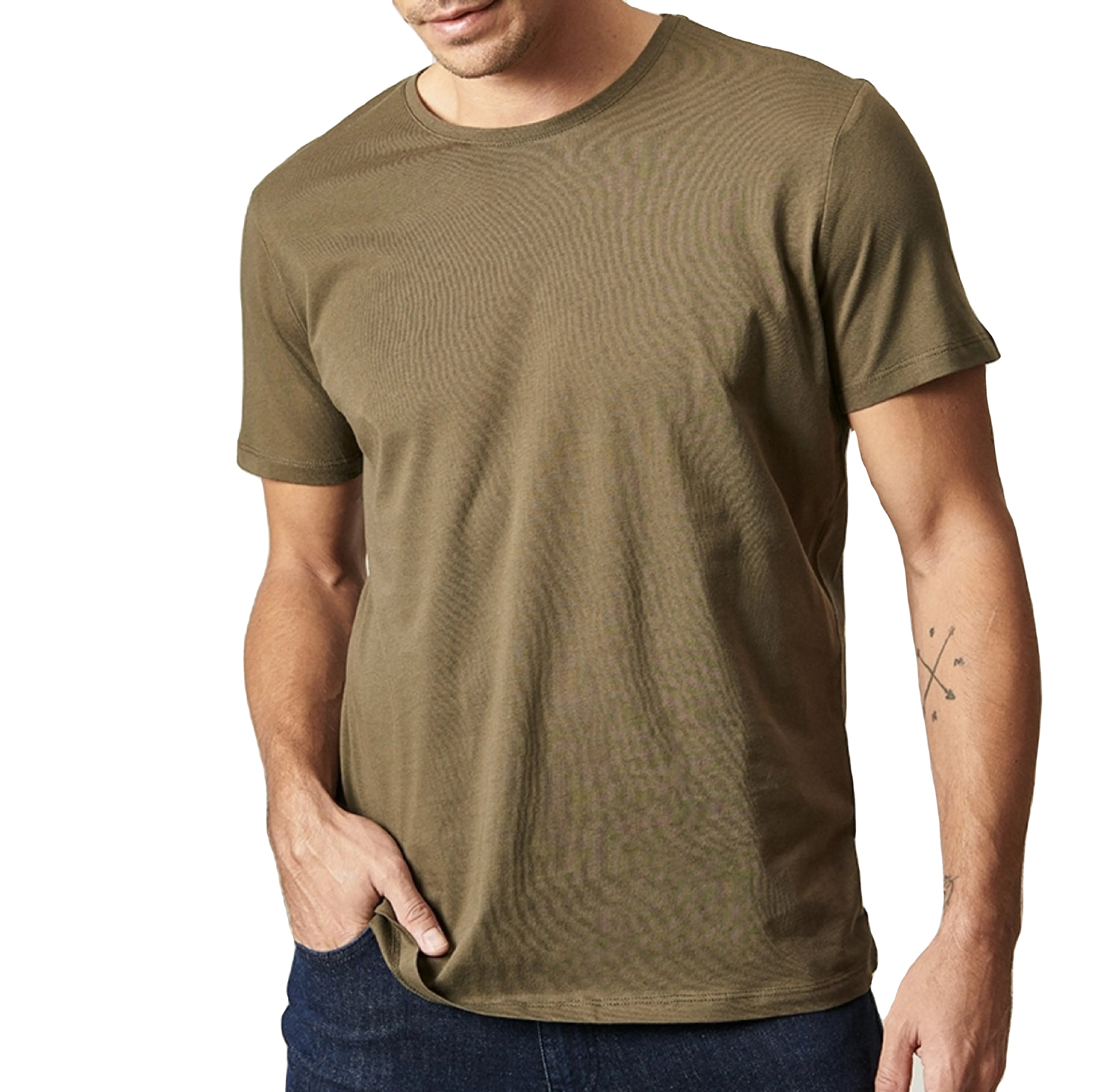 
Wholesale 2021 New Arrival Cheap Election Promotion 130 Gsm T-Shirt Basic Style Spring Summer Season For High Orders 