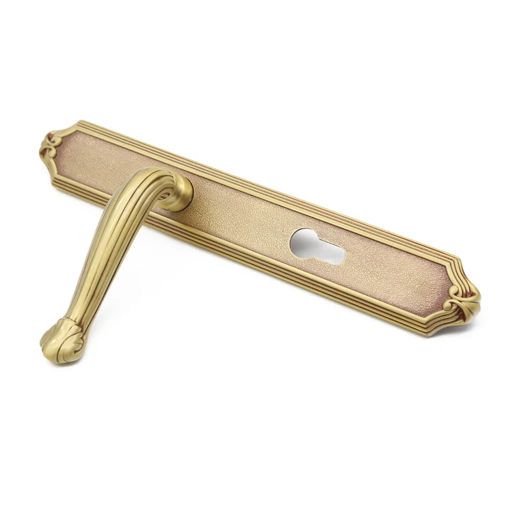 RTS High quality door lock handle long handle for entrance doors exterior front door hardware