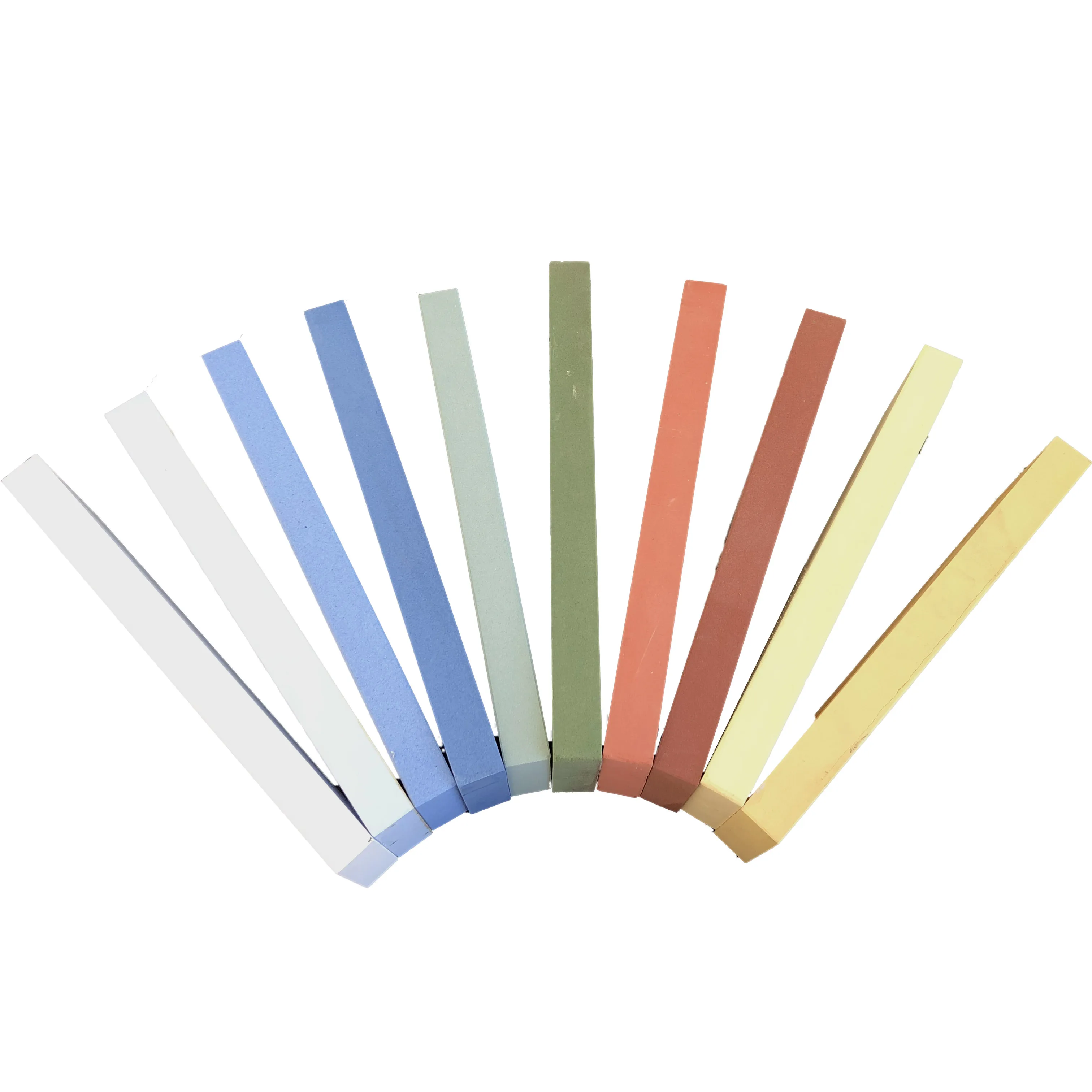 Household 1000 mesh single side white corundum grindstone whetstone 200*50*25 with rubber base