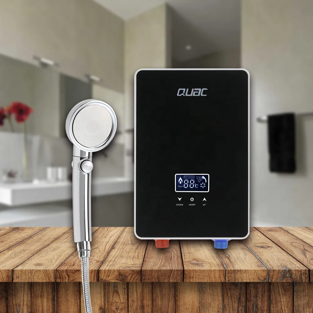 3 Phase 6kW Instant Electric Tankless Hot Water Shower Bath Heater Geyser For Whole House