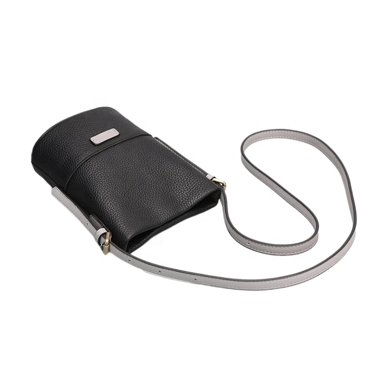 Ladies handbags women bags custom brand 100% genuine leather mobile phone bag small crossbody bag