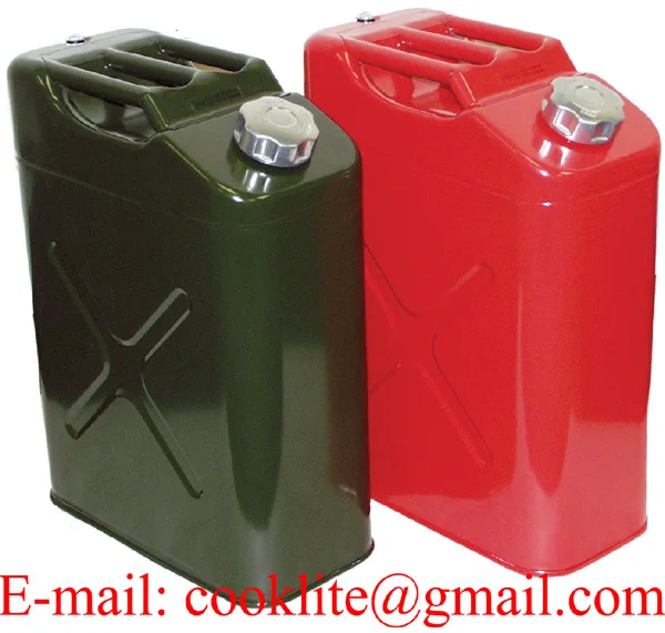 Square Jerry Can with Inner Oil Spout