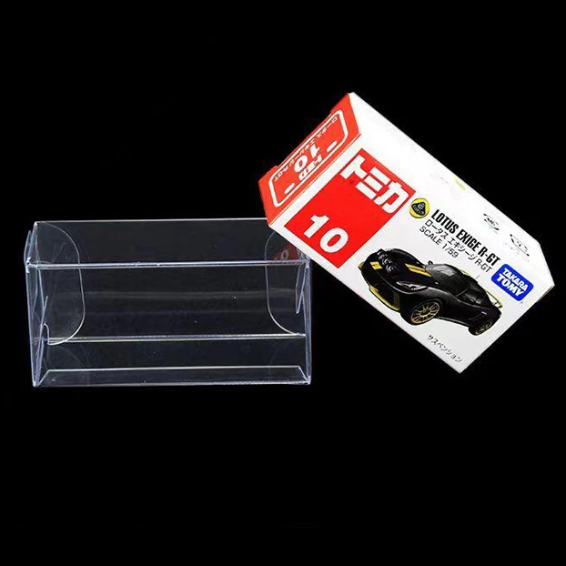 Hot Wheels Diecast MatchBox Car Transparent Protector Plastic Box Popular Vehicle Packaging for Toy Cars