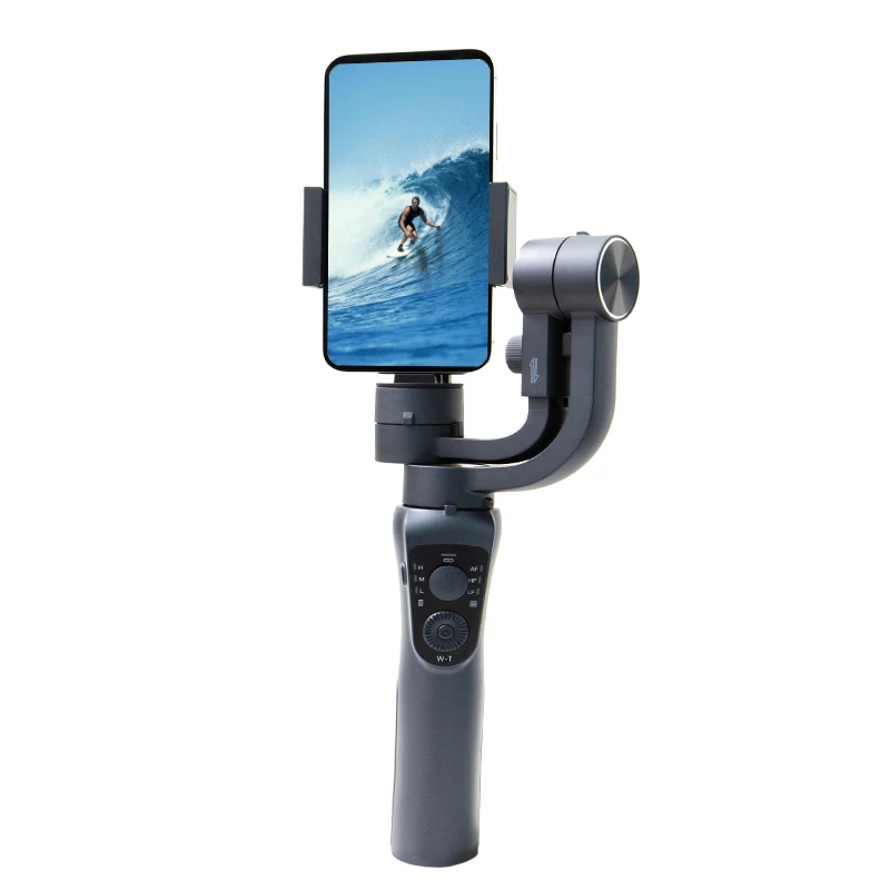 Factory phone gimble 3 Axis Handheld Smartphone &action camera Gimbal Stabilizer face tracking for Outdoor Sports