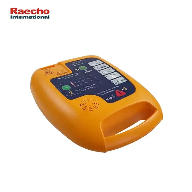 Portable AED Defibrillator Automated External Monitor Cardiac  First Aid Device