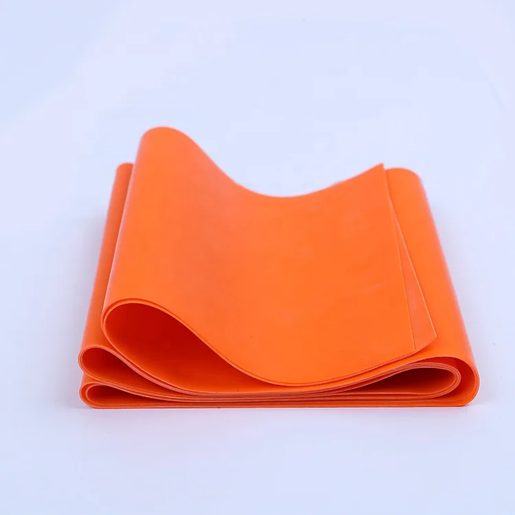 Flat stretch latex theraband exercise set