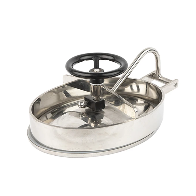 Sanitary Pressure Elliptical Manhole Cover/Manway for Tank