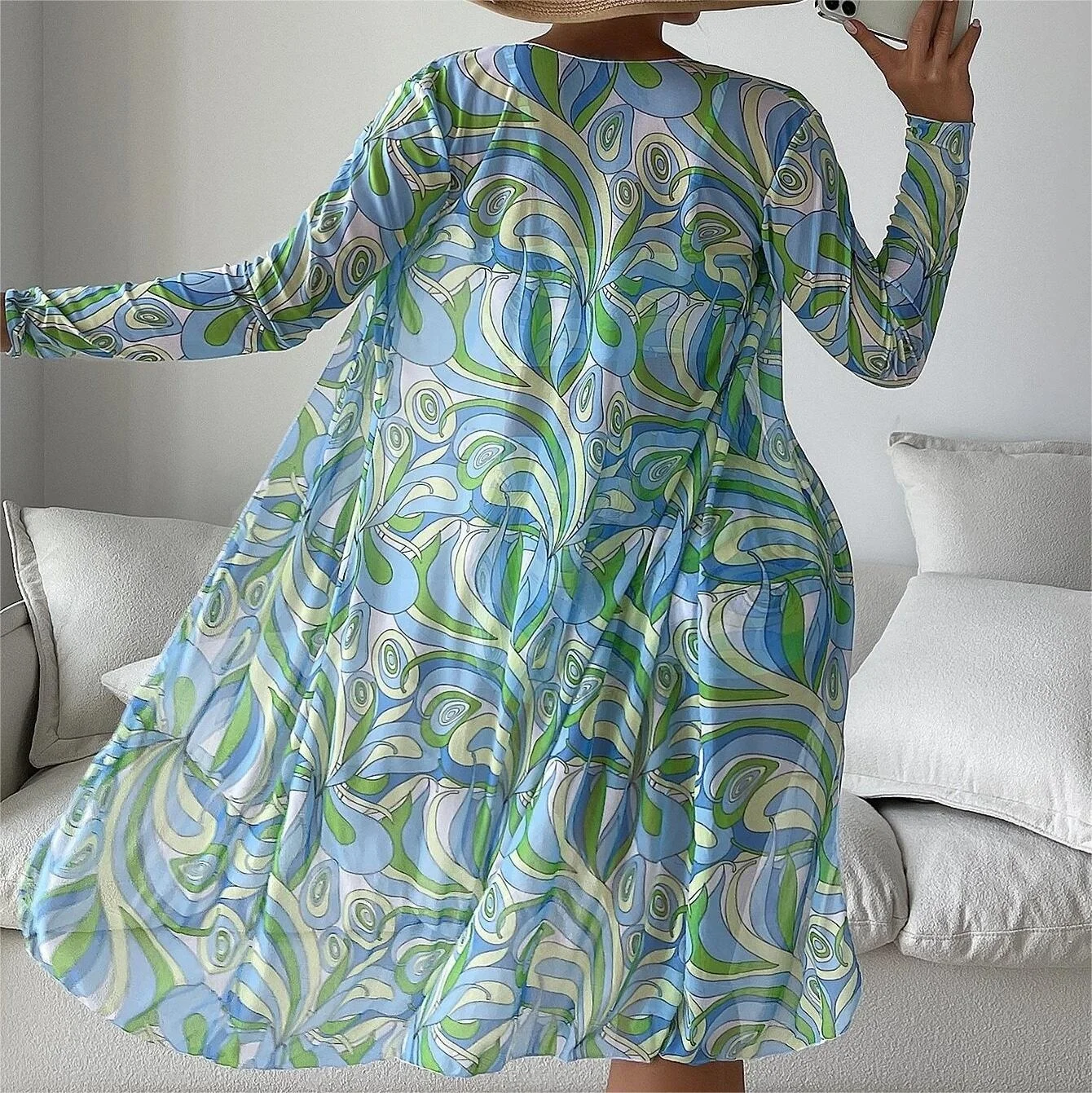 Intiflower  New Arrival Wholesale Plus Size 3 Piece Bathing Suits Cover Up High Waisted Bikini Swimsuit