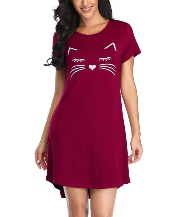 New fashion European and American women summer comfortable casual home simple dress