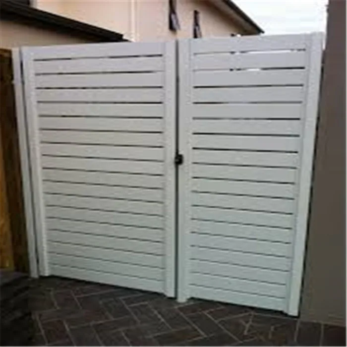 Manufacturer Wholesale High Duty  Decorative Modern  Design Aluminum Fence And Gate
