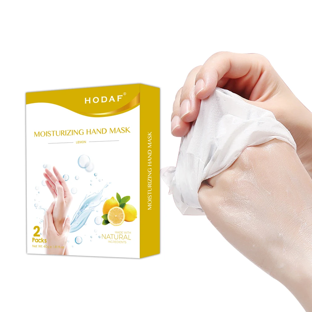 2024 HODAF oem odm korea private label homemade anti aging moisturizing and whitening hand mask manufacturer