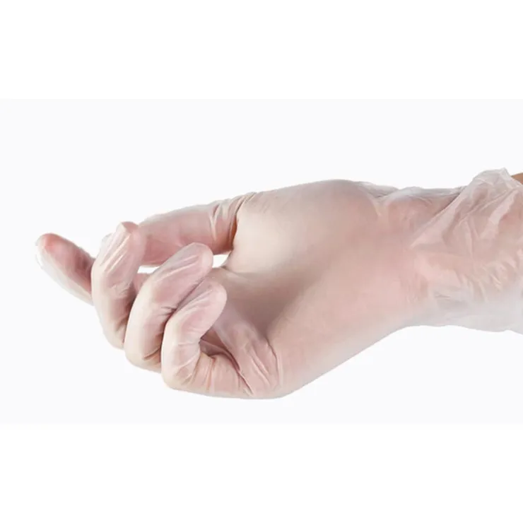 Home Food Cleaning Use disposable PVC material Vinyl glove with Competitive Price