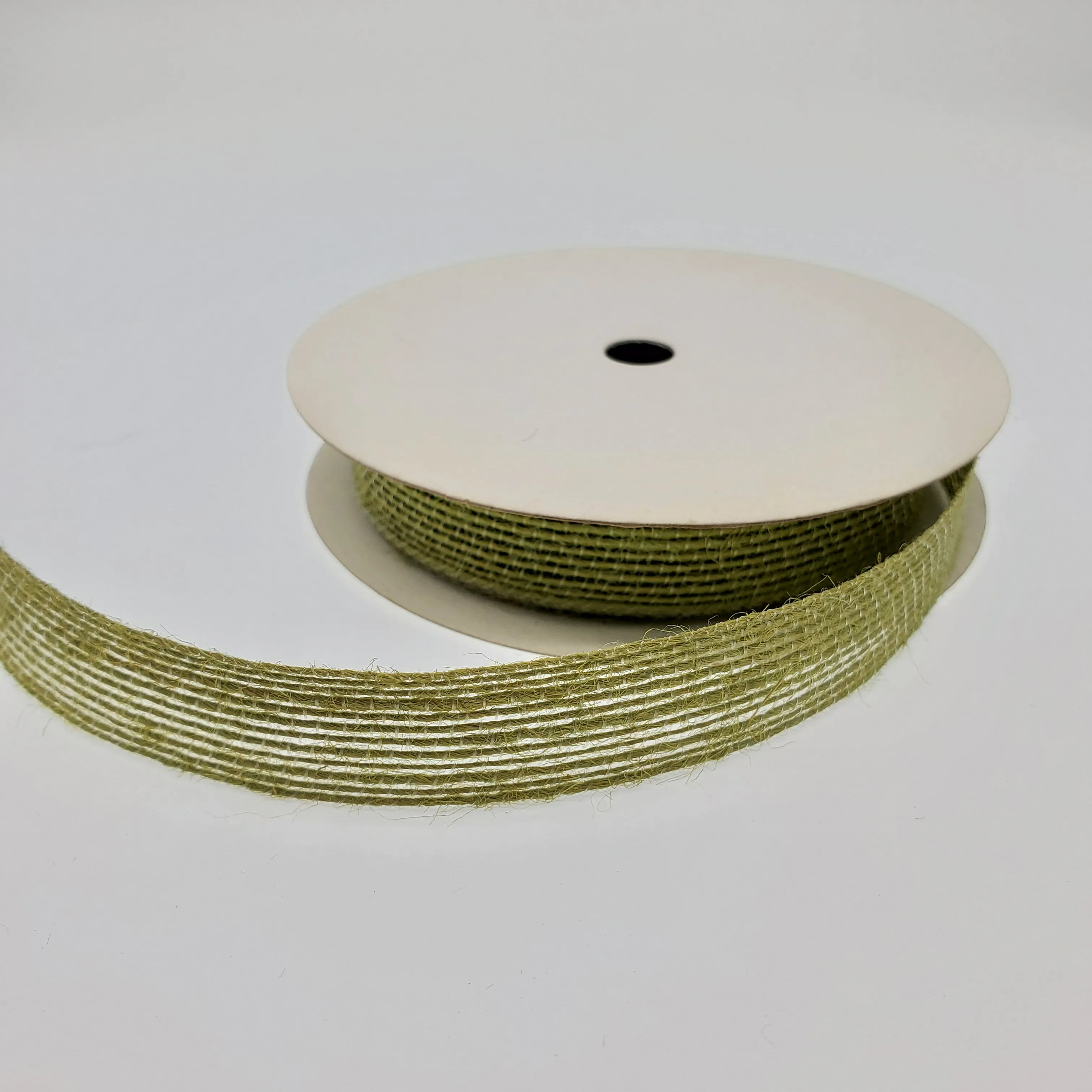 Tailor Made Wholesale Luxury Double Face Custom Color Linen Woven Natural Ribbon