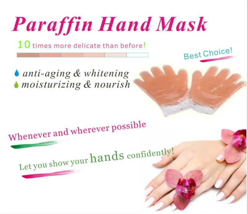 Beauty skin care paraffin wax hand gloves for hand care lightening nourishing hand mask