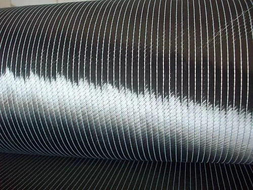 200gsm 300gsm 400gsm Biaxial Carbon Fiber Fabric 45 Degree