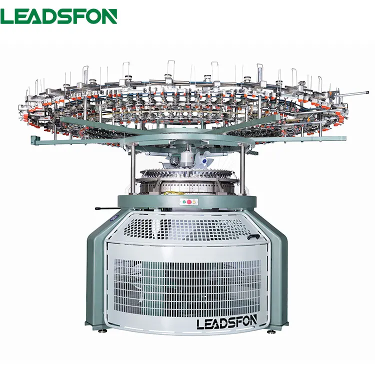 Leadsfon High-speed Single 3 Thread Fleece Circular Machine for Knitting