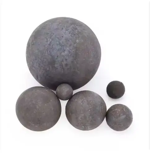 B2  70 mm 80 mm forged grinding steel balls for Ball Mill Cement Power Plant