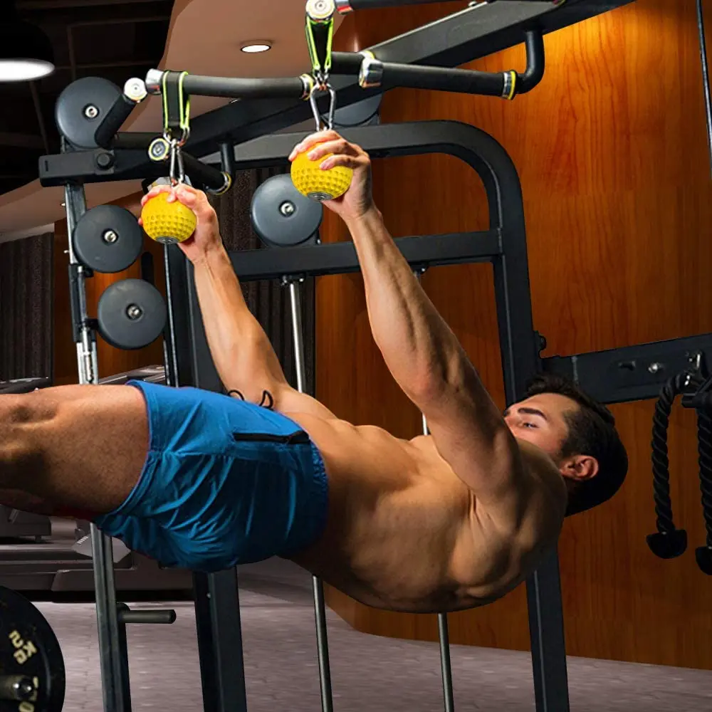  Factory Supply Cheap Strength Training Fitness Wrist Small Pull Up Ball with Stainless Steel