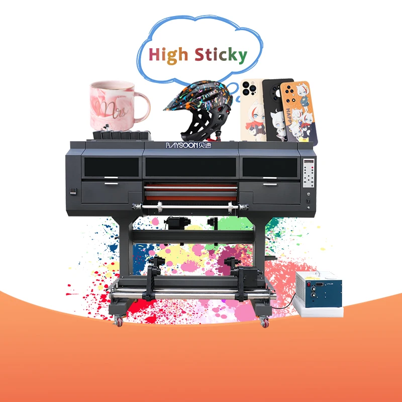 Baysoon a3 uv dtf printer cup pen wraps transfers 16oz sticker impresora with laminator ink film