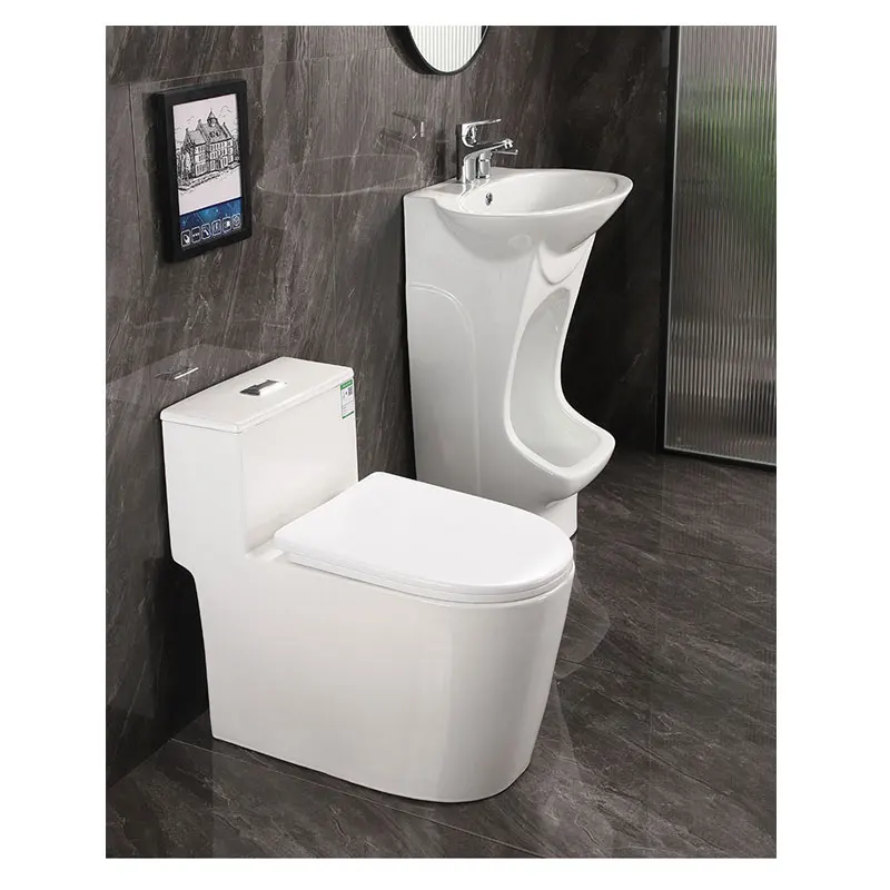 Wudu sink Pedestal ceramic bathroom sink farmhouse Washing free standing foot washer hotel Courtyard Muslim vanity Arabic hot