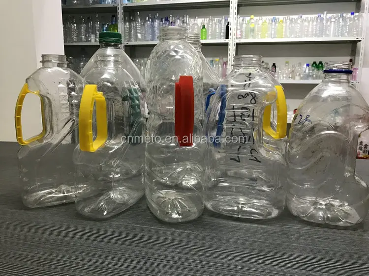 in stock 1L 2L 3L 4L 5liter olive edible oil cooking Bottle plastic pet stretch blowing machine servo