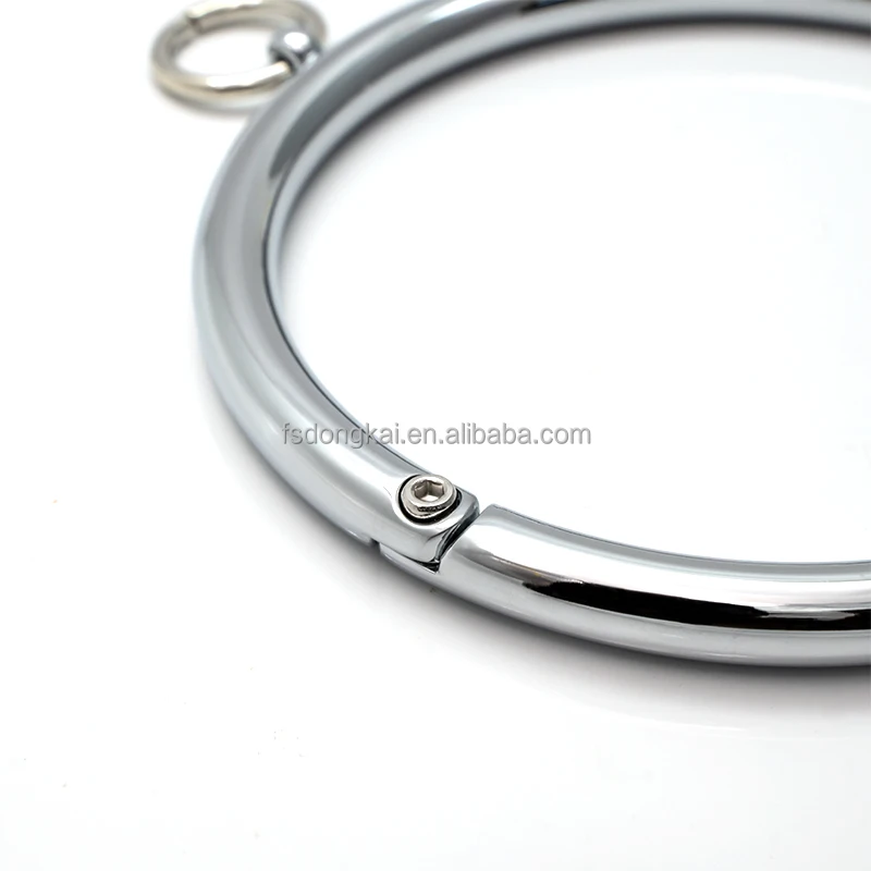 Dongkai BDSM Toys Collar slave Metal Neck Collar Sex Slave Role Play Necklace For Women Fetish Restraint BDSM Bondage