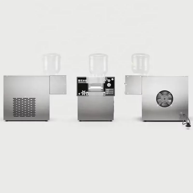 High Quality 60KG/Day bingsu snow ice machine stainless steel edible snow ice maker machine