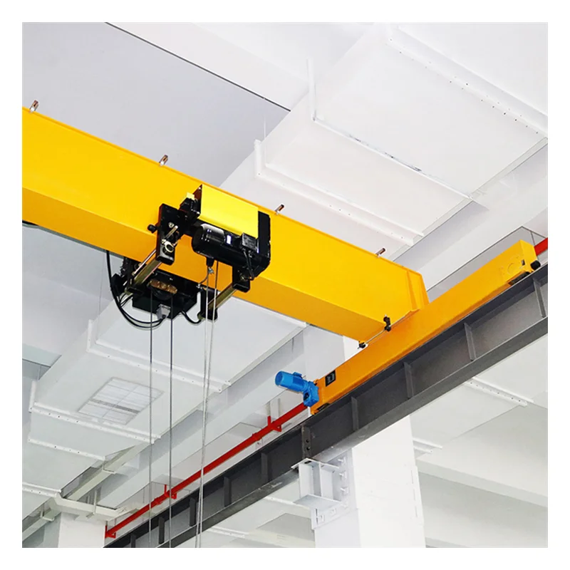Overhead Crane European Style 5 t 7.5 t 10 t Traveling Remote Control Electric Hoist Workhouse Henan High Quality Single Girder