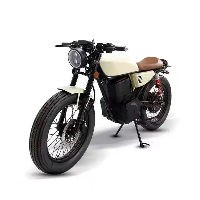 Мотокроссовый велосипед Ретро туристический Мотоцикл Скутер мотоцикл для взрослых 2000 Вт электрические мотоциклы