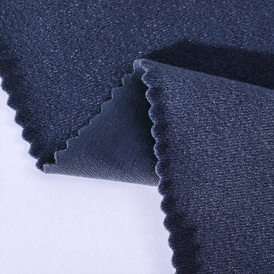 Hot new style manufacturers can customize high-quality knitted polyester nylon blended fabric