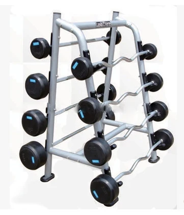 New arrival fitness body building accessories Fixed CURL Rubber Barbell weightlifting