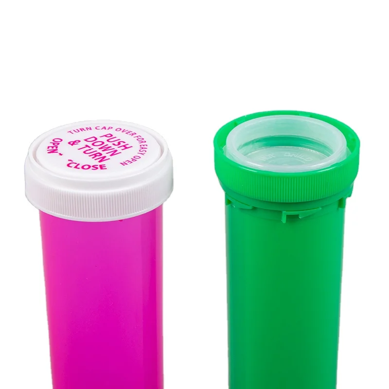 pink pill bottle eyelash capsule box private label empty eyelashes cosmetic packing reversible vial