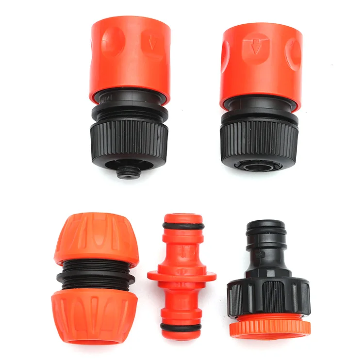 New Arrival High Pressure Garden Tool Set 5 Patterns Spray Guns Plastic Spray Water Gun Hose Nozzle