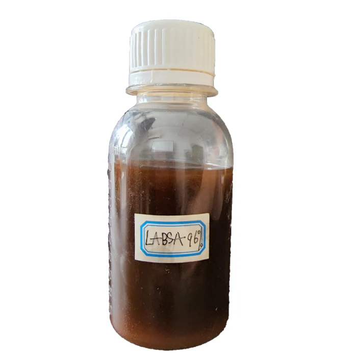 LABSA 96% Min High Quality ISO 27176-87-0 Industrial Grade Linear Alkylbenzene Sulfonic Acid LABSA Raw Materials for Detergent