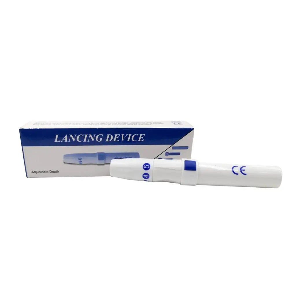 Promotional Disposable Lancing Device Ajustable Lancet Pen